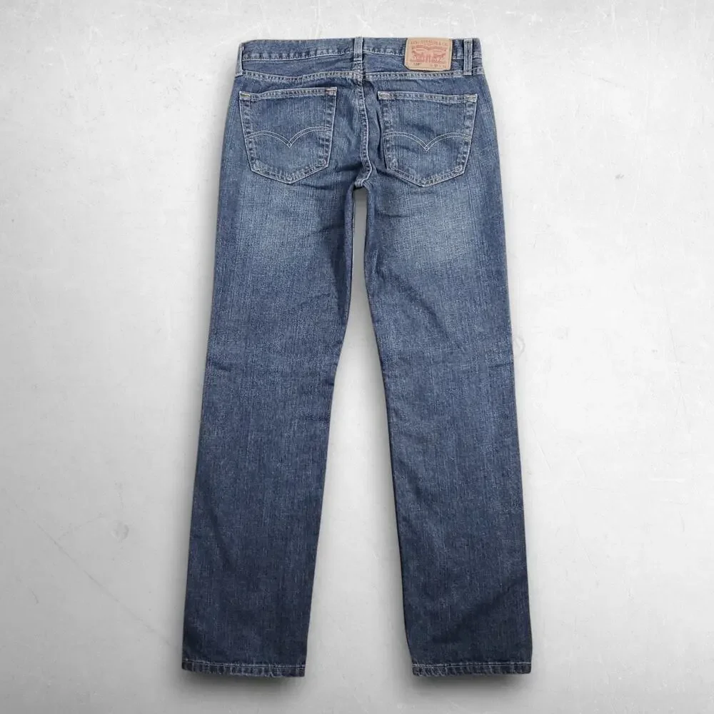 Levis 559 Relaxed Straight Leg Jeans Men 32x32 Blue Cotton Workwear 90s Skater